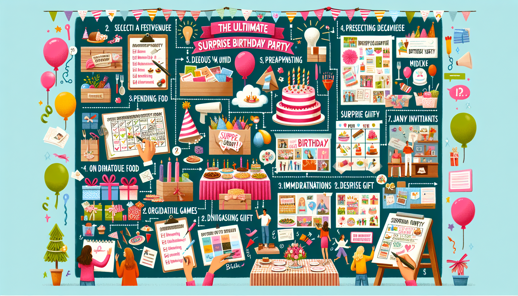 découvrez les meilleurs conseils pour organiser un anniversaire surprise inoubliable. idées de décoration, cadeaux et astuces pour une fête réussie !