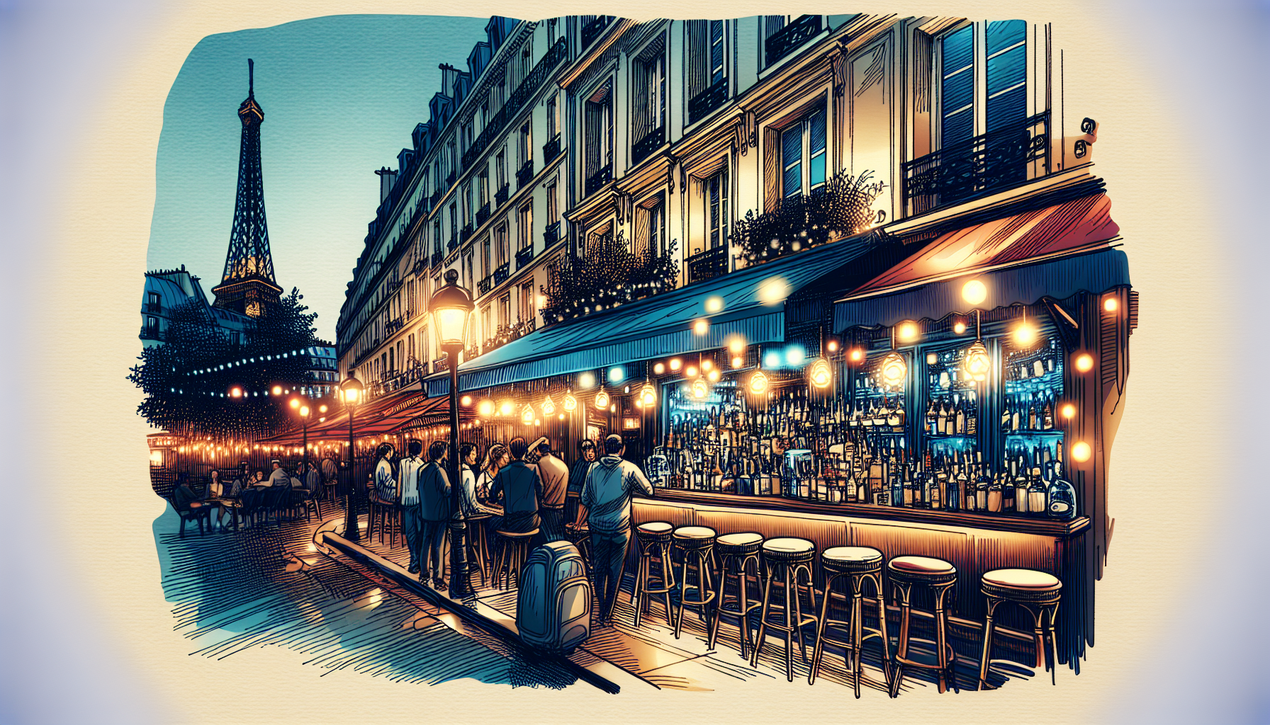 découvrez les meilleurs bars de paris et trouvez l'endroit idéal pour savourer un délicieux cocktail ou une bonne bière entre amis.
