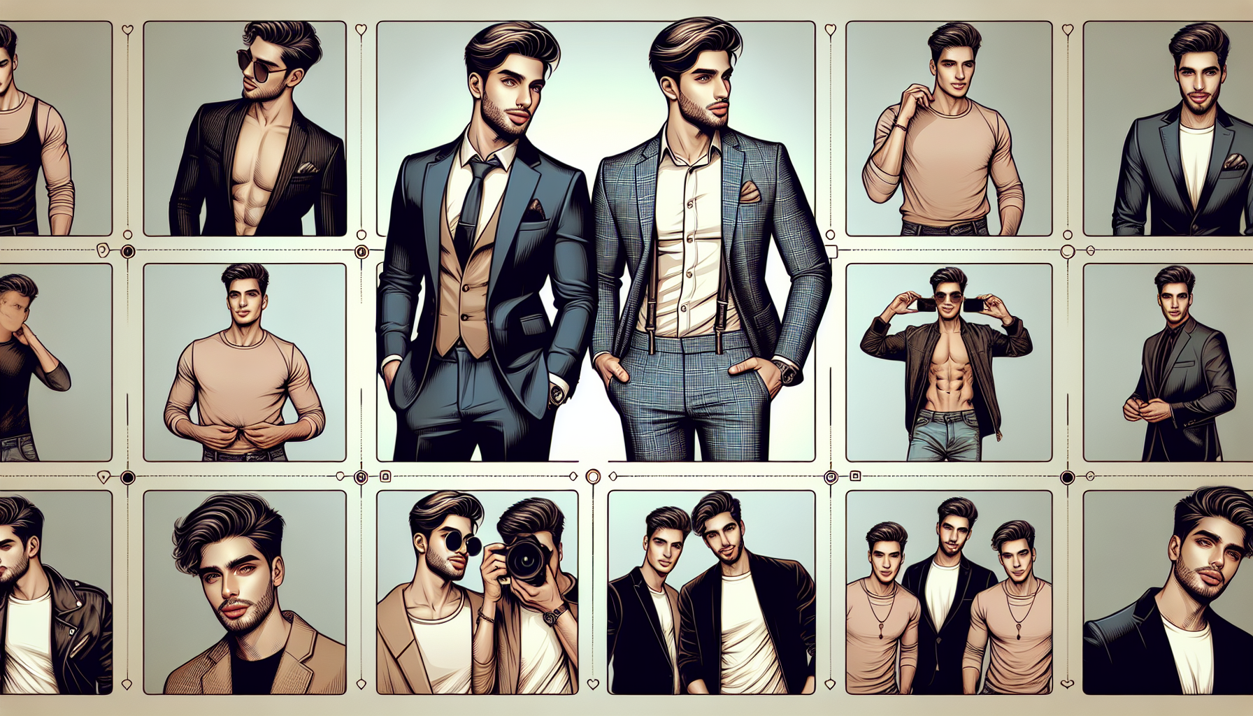 découvrez nos conseils pour choisir la tenue parfaite pour une soirée en boîte de nuit, adaptée au style et à la personnalité des hommes.